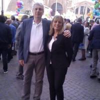 Gabriele Di Girolamo, presidente dell'associazione giudici di pace, e Maria Flora Di Giovanni, presidente nazionale Unagipa