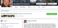 La pagina facebook del sindaco di Carapelle Calvisio con i ringraziamenti per il pericolo sventato
