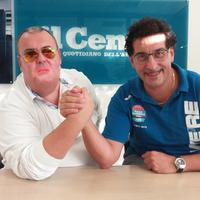 Carlo Di Fabio (Amatori Basket Pescara) e Carlo Valentinetti (We're Ortona)