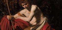 Una delle opere di Caravaggio esposte alla mostra milanese 
