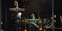 Alcuni antichi gioielli indiani esposti a Palazzo Ducale di Venezia