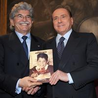 Antonio Razzi con Silvio Berlusconi