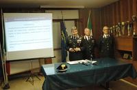 La conferenza dei carabinieri a Vasto