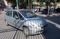L'auto che ha investito la donna 70enne in piazza Garibaldi