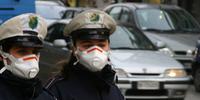 Le maschere utilizzate dai vigili urbani durante l'emergenza smog