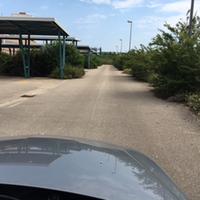 Le strade dell'Ibisco invase dalla vegetazione (foto Contribienti Abruzzo)