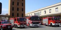 La caserma dei vigili del fuoco di Pescara