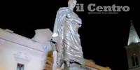 La nuova statua di Ovidio in piazza XX Settembre