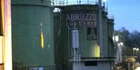 Il deposito di Abruzzo Costiero nella zona industriale