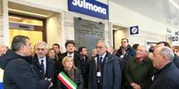 Sulmona, inaugurata la nuova stazione ferroviaria (Foto Claudio Lattanzio)