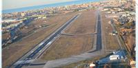 La pista dell'aeroporto d'Abruzzo di Pescara