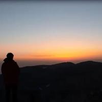 L'alba sul Monte Amaro, Majella ( foto di Giusi Pitari)