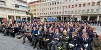 La cerimonia svolta in piazza Salotto a Pescara (foto di Giampiero Lattanzio)