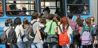 Autobus di studenti pendolari