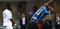 Keita segna il primo gol dell'Inter contro l'Empoli a San Siro (da Inter.it)