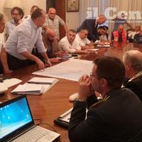 La riunione in Prefettura a Pescara