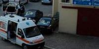 Ambulanza davanti al Pronto soccorso di Chieti