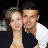 La vittima Mihaela Rohua con il compagno Cristian Daravoinea