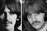 George Harrison e Ringo Starr