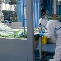Un reparto di Terapia intensiva allestito per accogliere pazienti affetti da coronavirus
