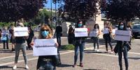 La manifestazione a Pescara dei rappresentanti delle agenzie di viaggio