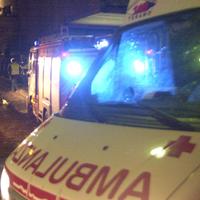 Ambulanza del 118 e vigili del fuoco