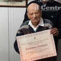 Corradino Carpegna, 100 anni