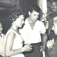 La visita di Jerry Lewis e Patti Palmer alla zia Loreta a Paganica avvenuta nel 1953