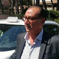 Il tassista Vincenzo Femminilli (foto di Giampiero Lattanzio)