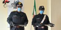I coltelli sequestrati dai carabinieri