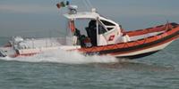 La motovedetta Cp 729 della guardia costiera di Pescara
