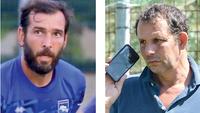 Il 35enne centrocampista Luca Mora e il ds Daniele Delli Carri