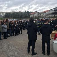 I funerali di Paolo Marchesani e Martina Mancini (foto Gianfranco Daccò)