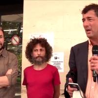 Maurizio Acerbo, Fabrizio Pellegrini e Vincenzo Di Nanna (foto tratta da Radio Radicale)