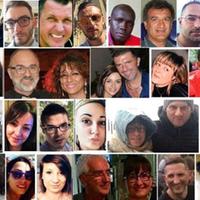 Le 29 vittime della valanga di Rigopiano