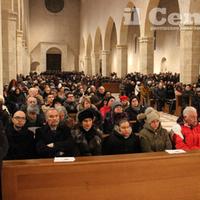 La messa di Natale a Collemaggio (foto Raniero Pizzi)