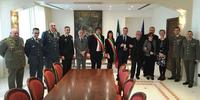 La cerimonia di consegna nella Prefettura dell'Aquila delle medaglie d'onore a cittadini italiani deportati nei lager nazisti