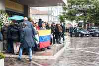 Alcuni membri della comunità italo-venezuelana presenti alla cerimonia (foto R. Iannucci)