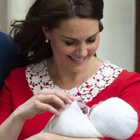 Kate Middleton, duchessa di Cambridge, con il terzo royal baby