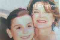 Ludovica con la mamma Marina Angrilli, 51 anni