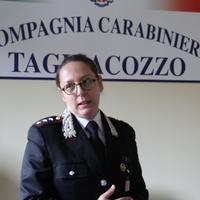 Silvia Gobbini, comandante della compagnia carabinieri di Tagliacozzo