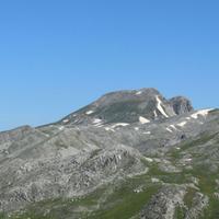 La cresta delle Mainarde e il Monte Meta