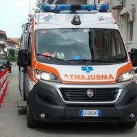 Un'ambulanza del 118