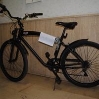 La bicicletta recuperata e della quale ora si cerca il proprietario
