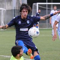 L'attaccante del Pescara Mirko Antonucci, 19 anni, preso in prestito dalla Roma