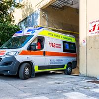 Un'ambulanza del Pronto soccorso di Pescara