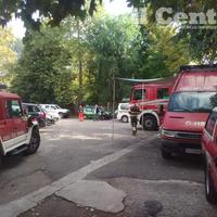 I vigili del fuoco mobilitati per le ricerche a Caramanico
