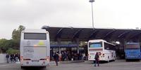 Il terminal bus a Roma Tiburtina