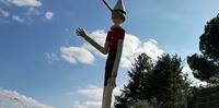 Il parco di Pinocchio a Collodi, frazione di Pescia, in Toscana
