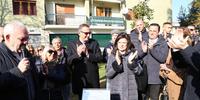 L'inaugurazione del Giardino dei Giusti a Villa Sabucchi